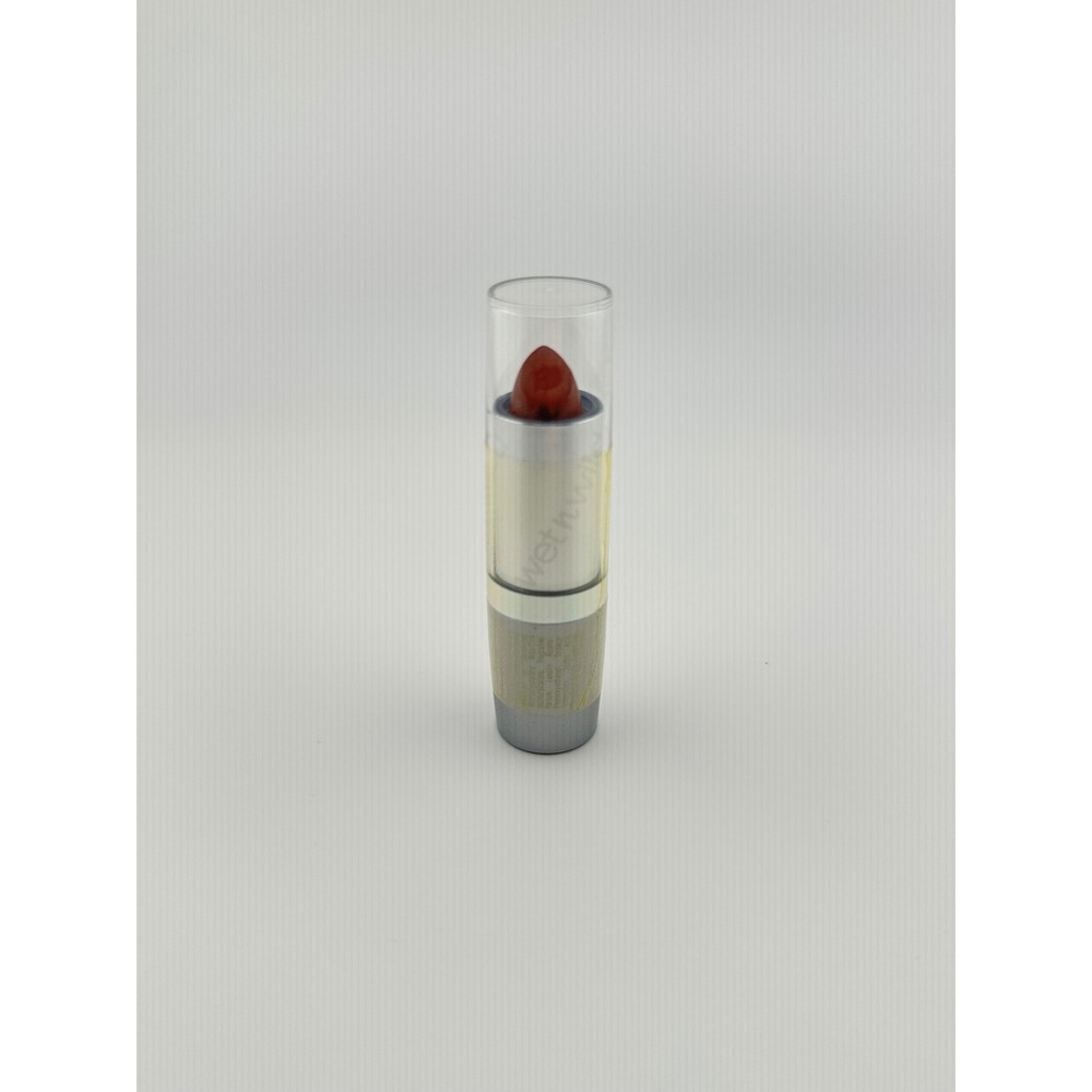 Wet n Wild Lipstick Java 549A Brown Red Silk Finish New Creamy Lip Color